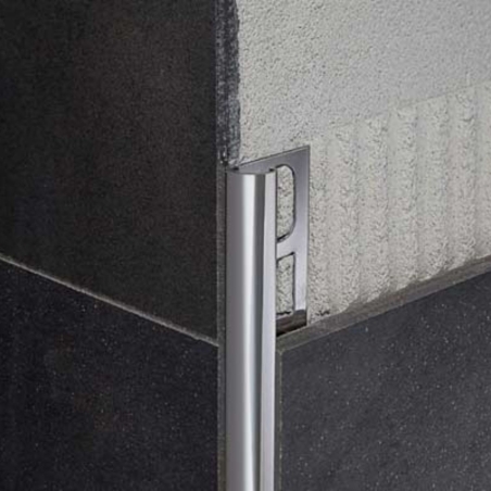 Profilo alluminio brillantato lucido 270cm Cerfix Protrim Profilpas RB -1