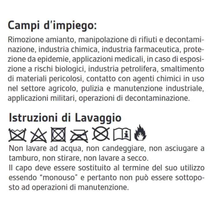 Tuta monouso bianca con cappuccio Prokem Neri -2