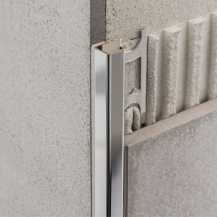 Profilo in alluminio brillantato lucido 270cm ProAngle Q Profilpas ZQBN -1