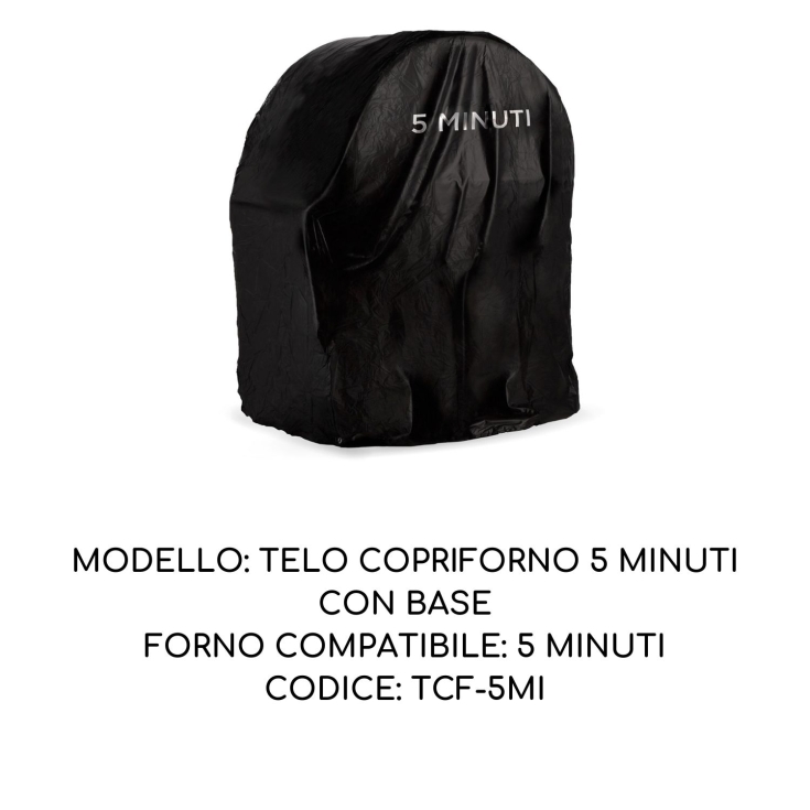 Telo copriforno Alfa Forni per 5 MINUTI con base TCF-5MI -2