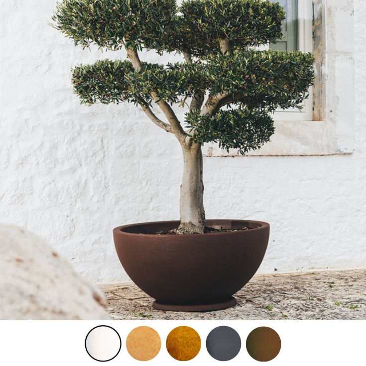 Vaso piante e fiori a ciotola Atena Monacis Ø 65 cm -3