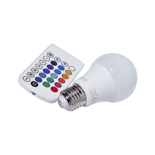 Led RGB E27 con telecomando Monacis -1