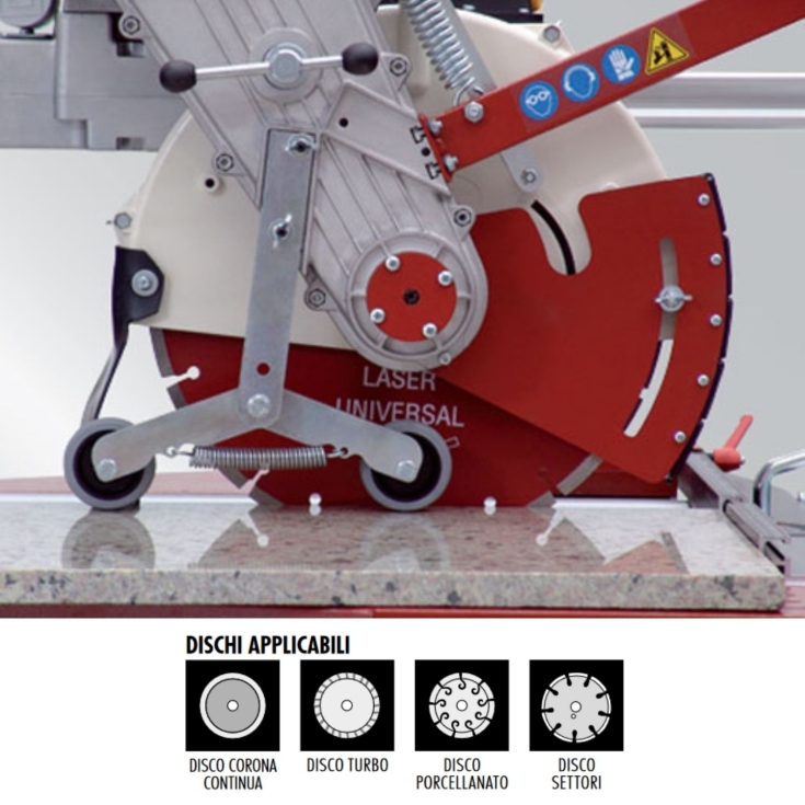 Segatrice a motore e carrello scorrevole 420105A Zoe 105 Advanced Monofase Raimondi -4