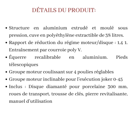 Segatrice a motore con carrello Zoe 150 Advanced Raimondi -7