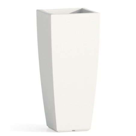 Portavaso in polietilene alto 70h cm Stilo Square Monacis -12