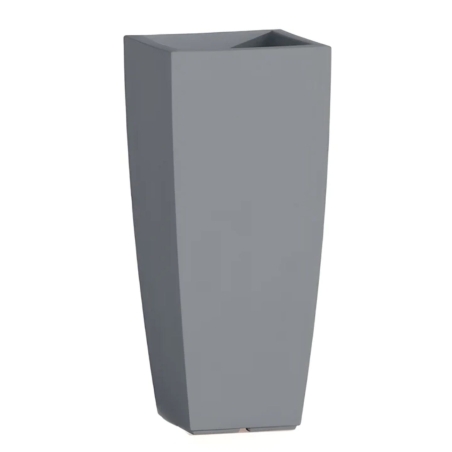 Portavaso in polietilene alto 90h cm Stilo Square Monacis -15