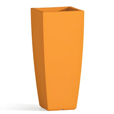 Portavaso in polietilene alto 90h cm Stilo Square Monacis -18