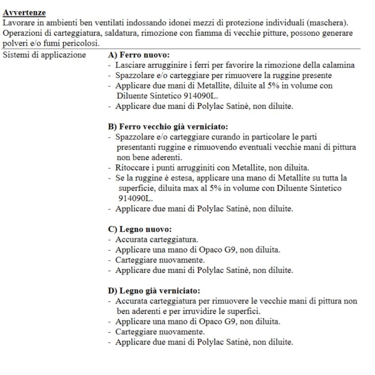 Smalto satinato colorato per interni Polylac Satinè Linvea -2