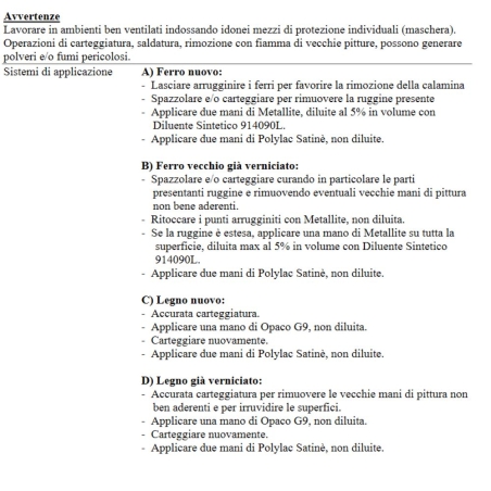 Smalto satinato colorato per interni Polylac Satinè Linvea -2