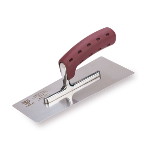 Truelle de finition trapézoïdale en acier inoxydable 280 x 120/100 mm Nela Tools 1075 -1