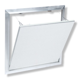 Botola ispezione in alluminio e sportello estraibile F2 AK -1