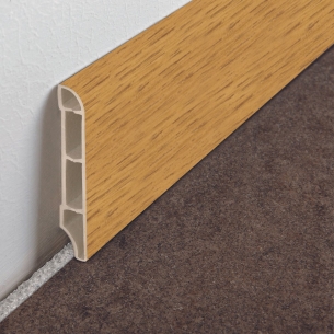 Battiscopa Rovere Chiaro 250 cm H 70 mm Progress Profiles 7011 BTEPR -1