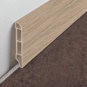 Battiscopa Rovere Victoria 250 cm H 70 mm Progress Profiles 7011 BTEPR -1