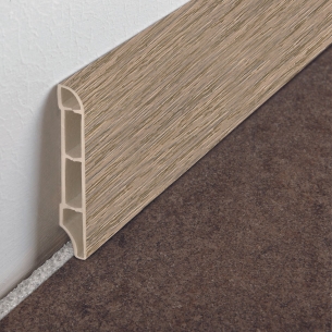 Battiscopa Rovere Grace 250 cm H 70 mm Progress Profiles 7011 BTEPR -1