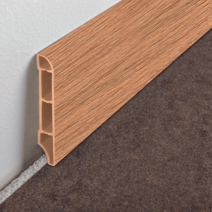 Battiscopa Ciliegio Chiaro 250 cm H 70 mm Progress Profiles 7011 BTEPR -1