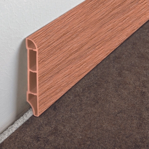 Battiscopa Zebrano Chiaro 250 cm H 70 mm Progress Profiles 7011 BTEPR -2