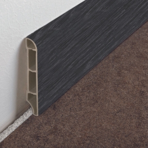 Battiscopa Rovere Nero 250 cm H 70 mm Progress Profiles 7011 BTEPR -1