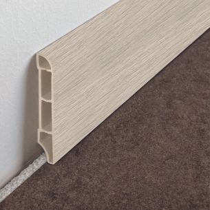 Battiscopa Rovere Ice 250 cm H 70 mm Progress Profiles 7011 BTEPR -1