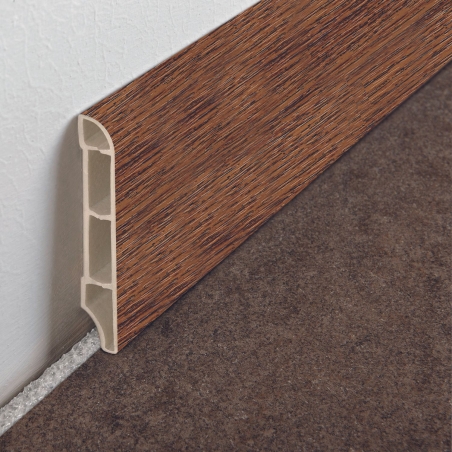 Battiscopa Rovere Carvi 250 cm H 70 mm Progress Profiles 7011 BTEPR -1