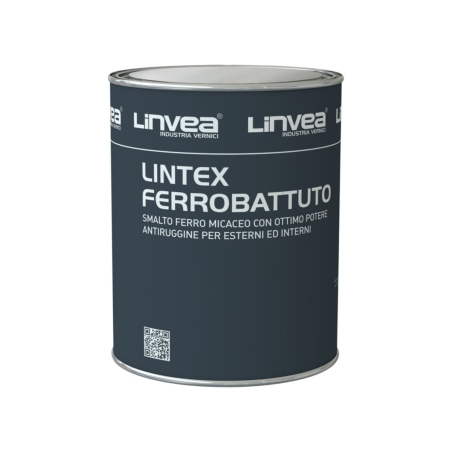 Smalto ferromicaceo antiruggine grana fine Lintex Ferrobatturo -1
