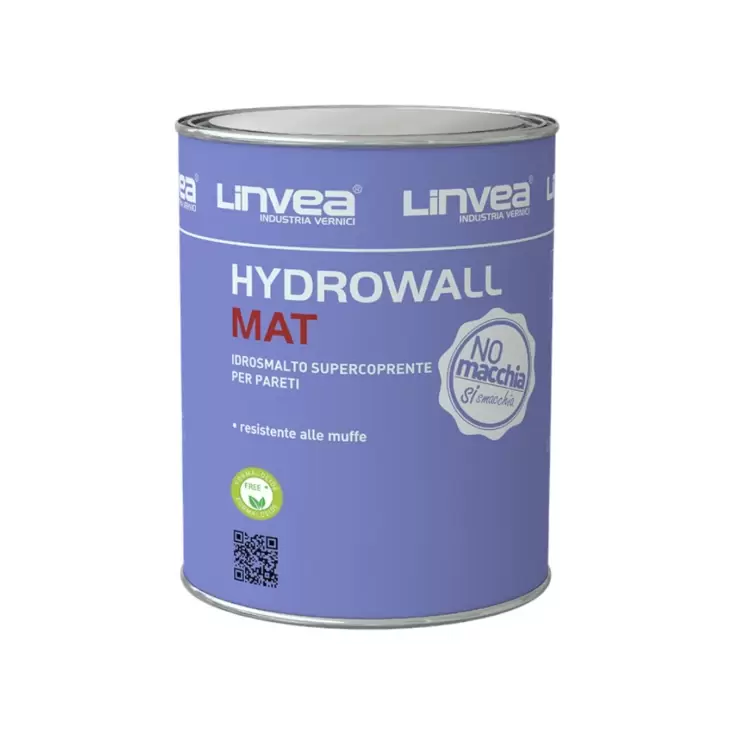 Pittura igienizzante antimacchia certificata HACCP Hydrowall Mat Linvea -1