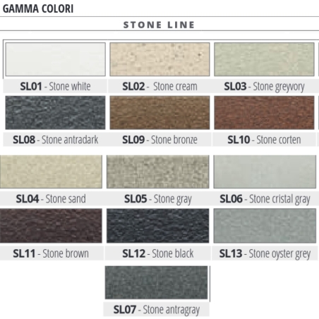 Profilo rivestimenti 270cm Stone Brown Projolly Square PJQSA -3