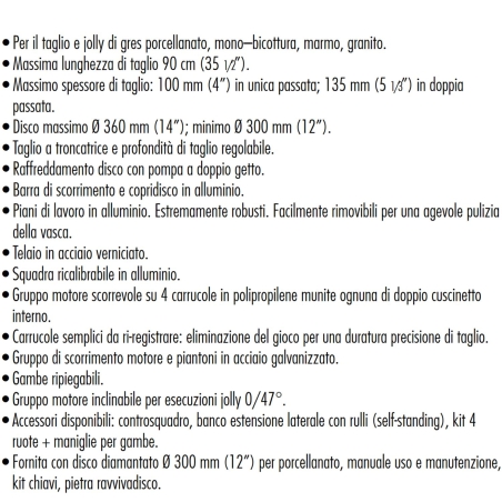 Scie à moteur coulissant Mistral 90 Raimondi -8