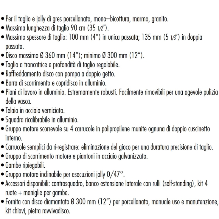 Scie à moteur coulissant Mistral 120 Raimondi -8