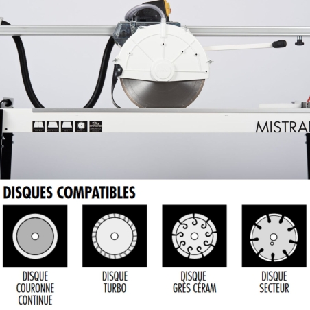 Segatrice a motore scorrevole Mistral 150 Raimondi -6