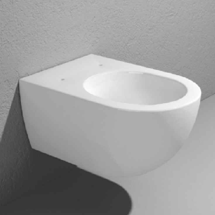 Wc sospeso bianco 54x36 cm GoSilence AP118S App Flaminia -2