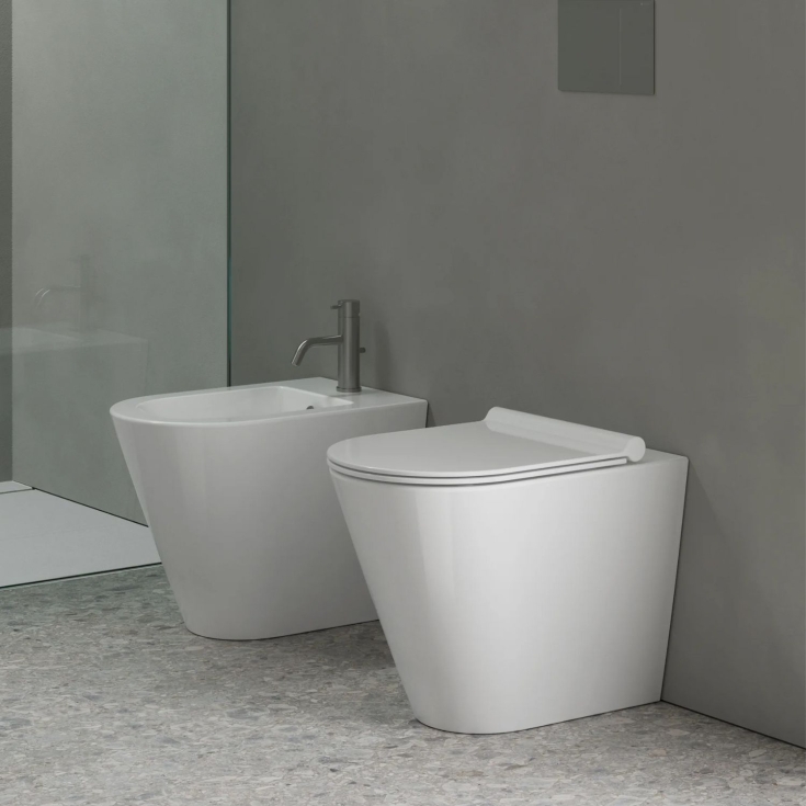 Bidet a pavimento 55x35 Zero Catalano -6