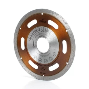 Disco diamantato supersottile 100mm per grès Slim Cut Montolit -1