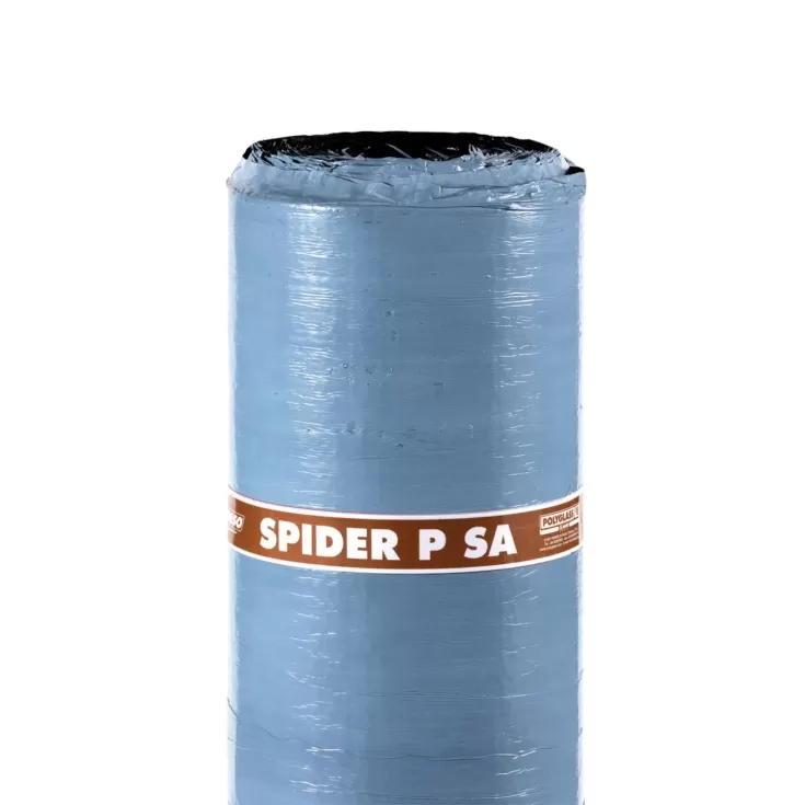 Guaina autoadesiva granigliata Spider P SA 3.5Kg  -10° Polyglass -1