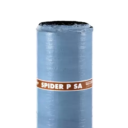 Guaina autoadesiva granigliata Spider P SA 3.5Kg  -10° Polyglass -1