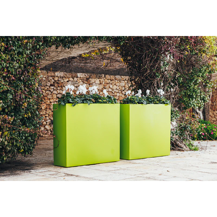 Vaso rettangolare 90x30x80h Flowerpot Top Monacis -11