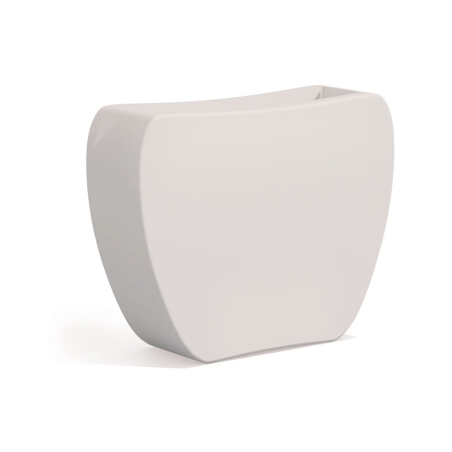 Fioriera da giardino in polietilene alta 80cm Heart Monacis -5