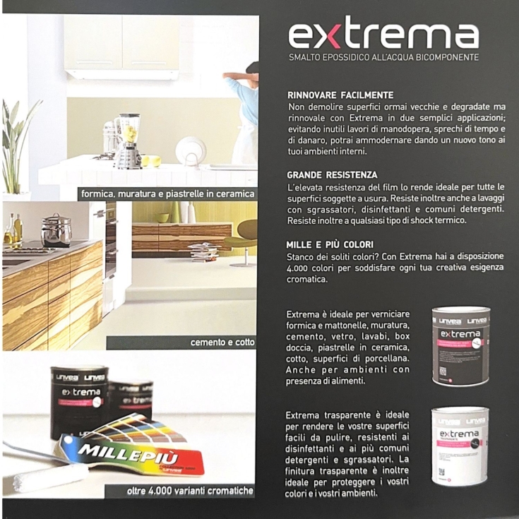 Smalto per pavimenti e piastrelle colorato all'acqua Extrema Linvea -3