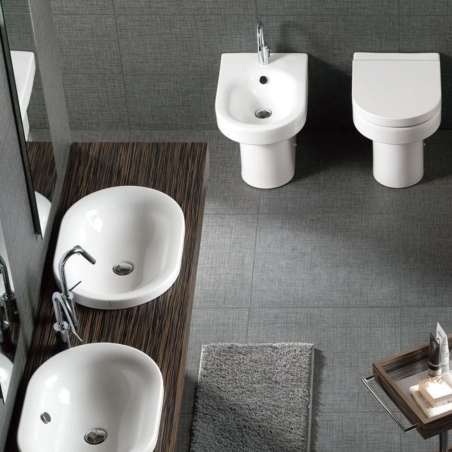 wc a pavimento Hatria Daytime 56x37 cm -7