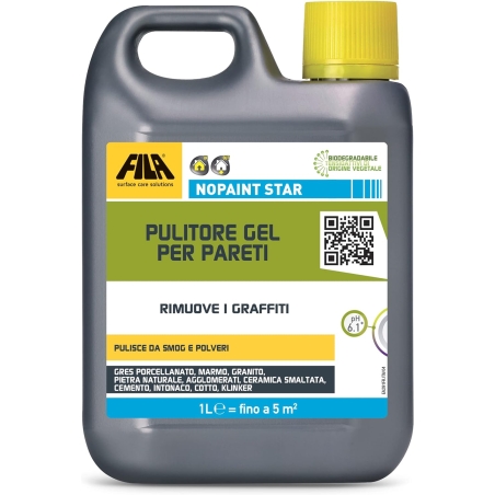 Detergente per pareti gel 1 lt Nopaint Star Fila -1
