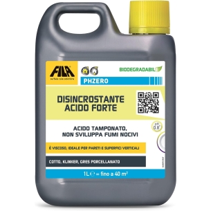 Detergente disincrostante acido forte PHzero Fila -1