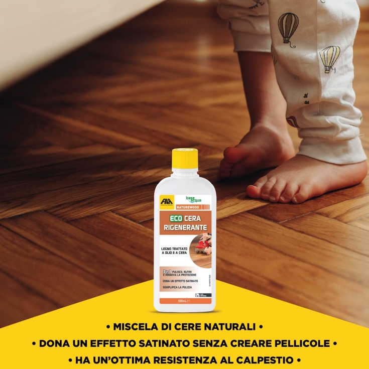 Cera rigenerante legno Naturewood Eco Fila -4