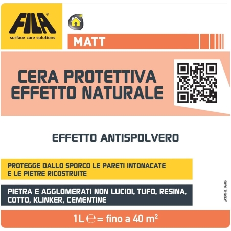 Matt Fila Cera protettiva a effetto naturale 1Lt -2