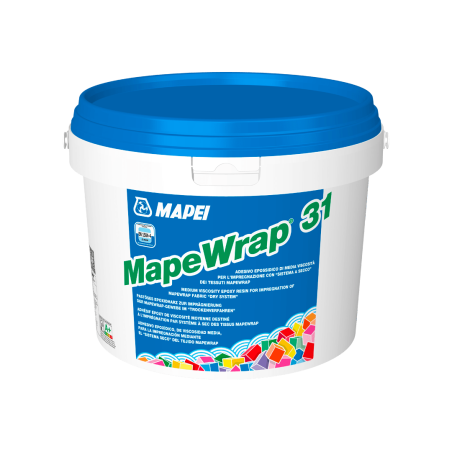 Adesivo epossidico bicomponente Mapewrap 31 Mapei 5Kg -2