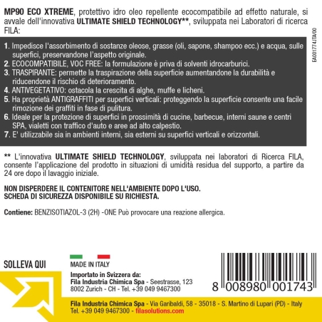 Protettivo antimacchia 1 lt Fila MP90 Eco Xtreme -3