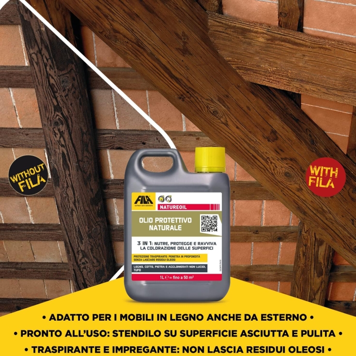 Protettivo ravvivante di base 1 lt Natur Oil Fila -4