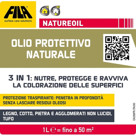 Protettivo ravvivante di base 1 lt Natur Oil Fila -2