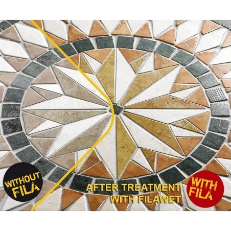 Protettivo tonalizzante effetto bagnato Fila Wet Eco 5Lt -7