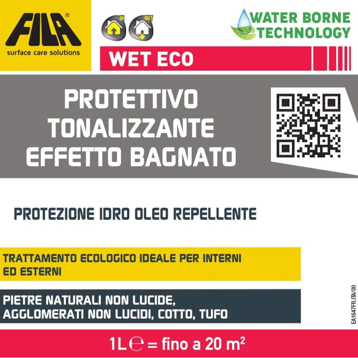 Protettivo tonalizzante effetto bagnato Fila Wet Eco 5Lt -2