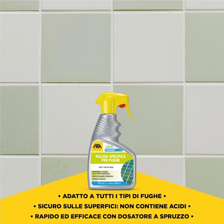 Pulizia fughe 750 ml Fuganet Fila -6