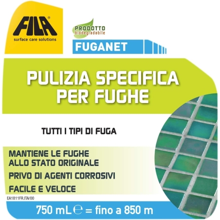 Pulizia specifica per fughe Fuganet Fila 750ml -2